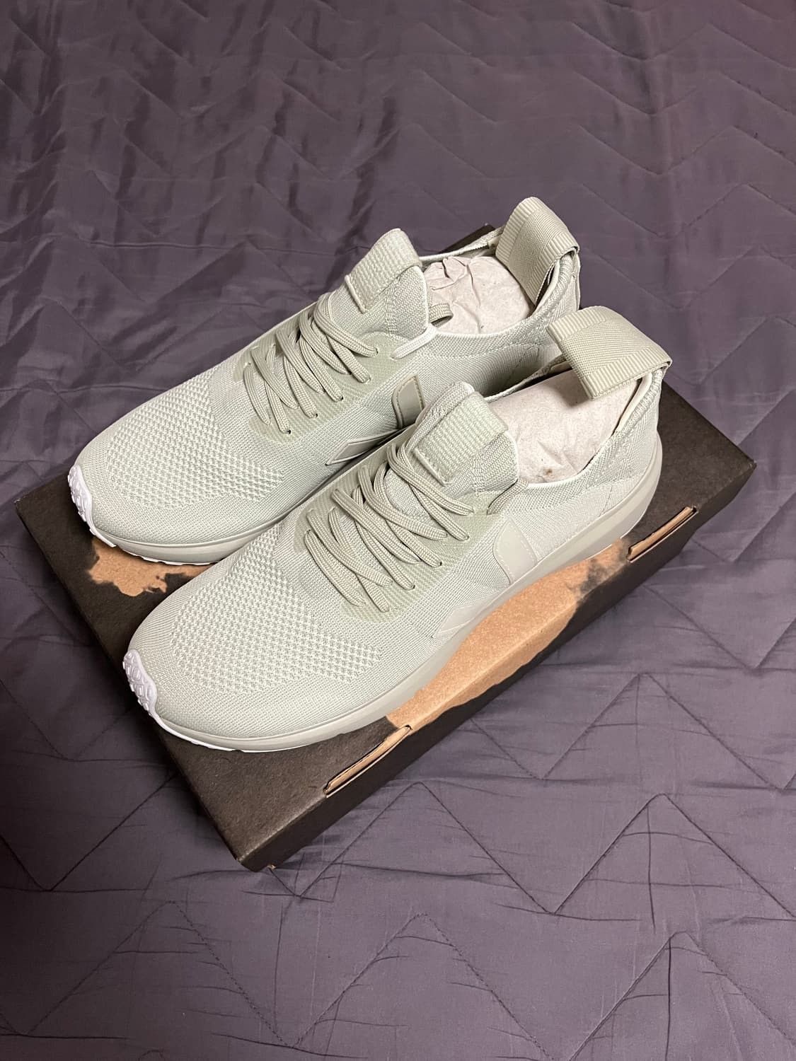 Rick owens x veja low socks runner sneakers Size 43