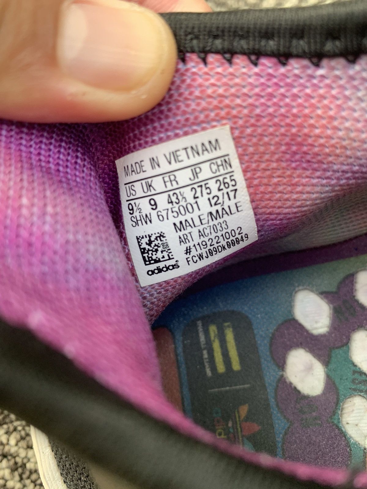Adidas × Pharrell PHAREL X ADIDAS NMD HU HOLI EQUALITY Size US 9.5 / EU 42-43 - 2 Thumbnail