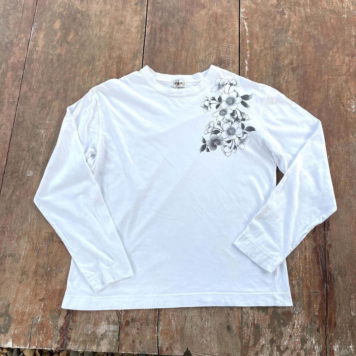 Vintage Vintage Karakuri Tamashii Dragon & Sakura Rare T Shirt Size US XL / EU 56 / 4 - 3 Thumbnail