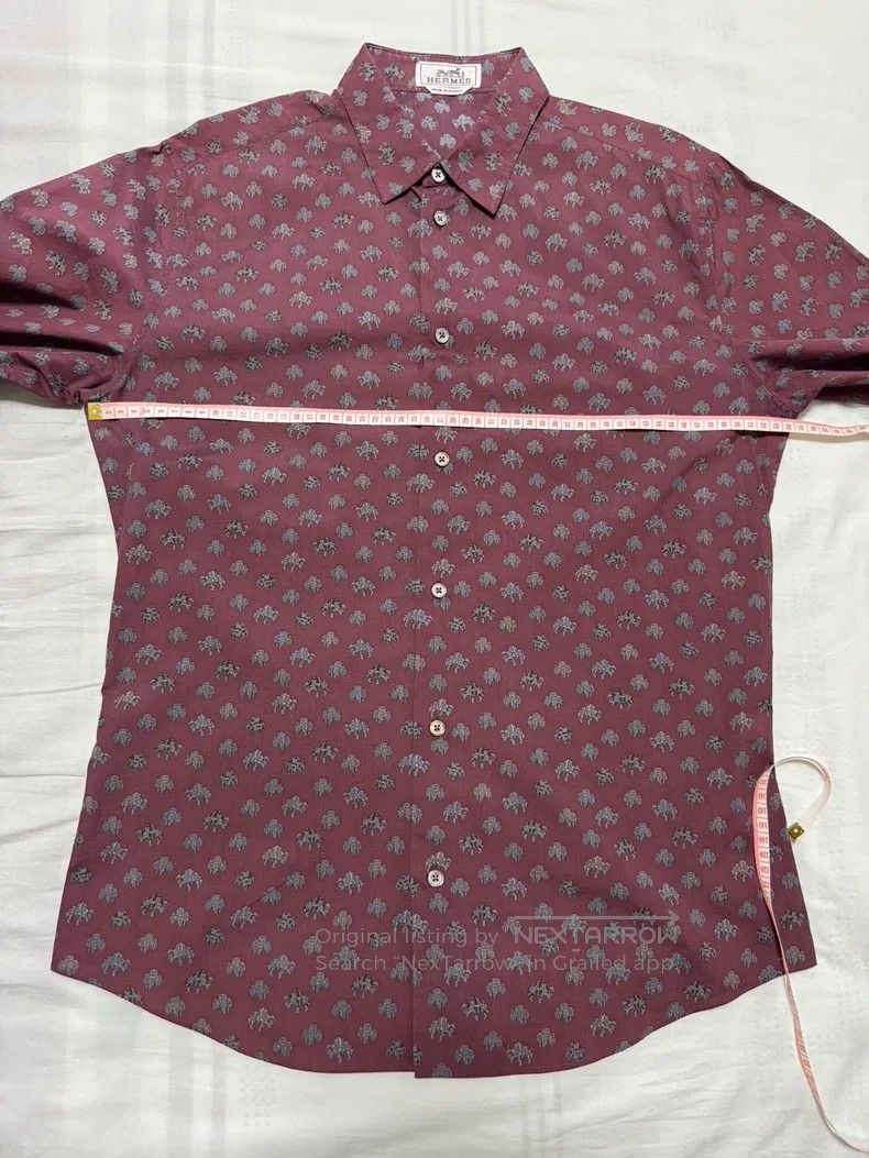 Hermes Hermes size 39 Shirt with classic robot pattern Size US M / EU 48-50 / 2 - 4 Thumbnail