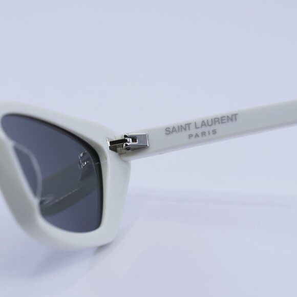 Saint Laurent Paris 🕶️ New Saint Laurent SL277 011 Sunglasses - White Frame Size ONE SIZE - 8 Thumbnail