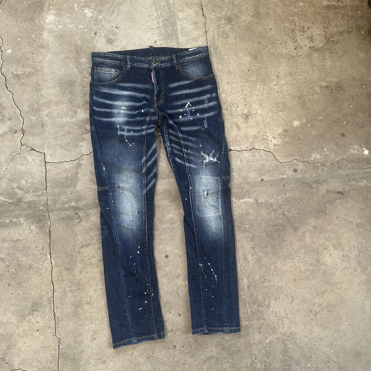 Dsquared2 Vintage Dsquared2 2019 Luxury Denim Jeans Made In Italy Size US 34 / EU 50 - 2 Thumbnail
