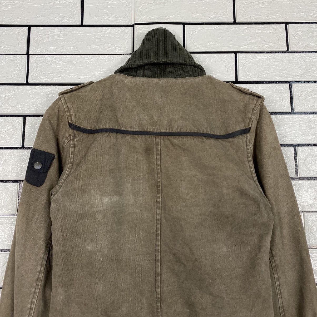 Japanese Brand 📌Cropped Bondage Parachute Biker Jacket Avirex Size US S / EU 44-46 / 1 - 10 Thumbnail