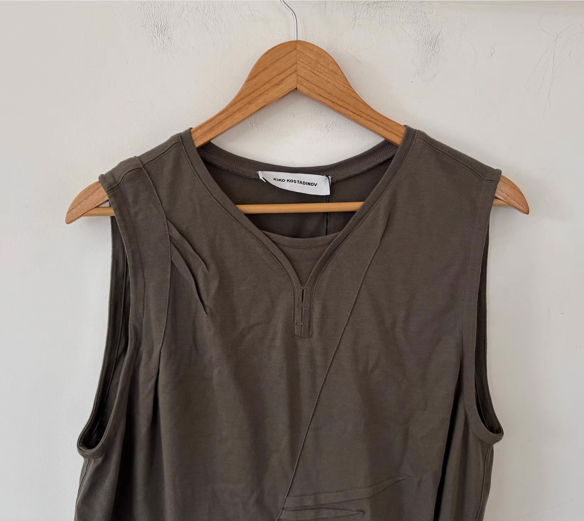 Kiko Kostadinov Kiko Kostadinov 24SS Men's Sleeveless Vest Ｑ20 Size US M / EU 48-50 / 2 - 2 Thumbnail
