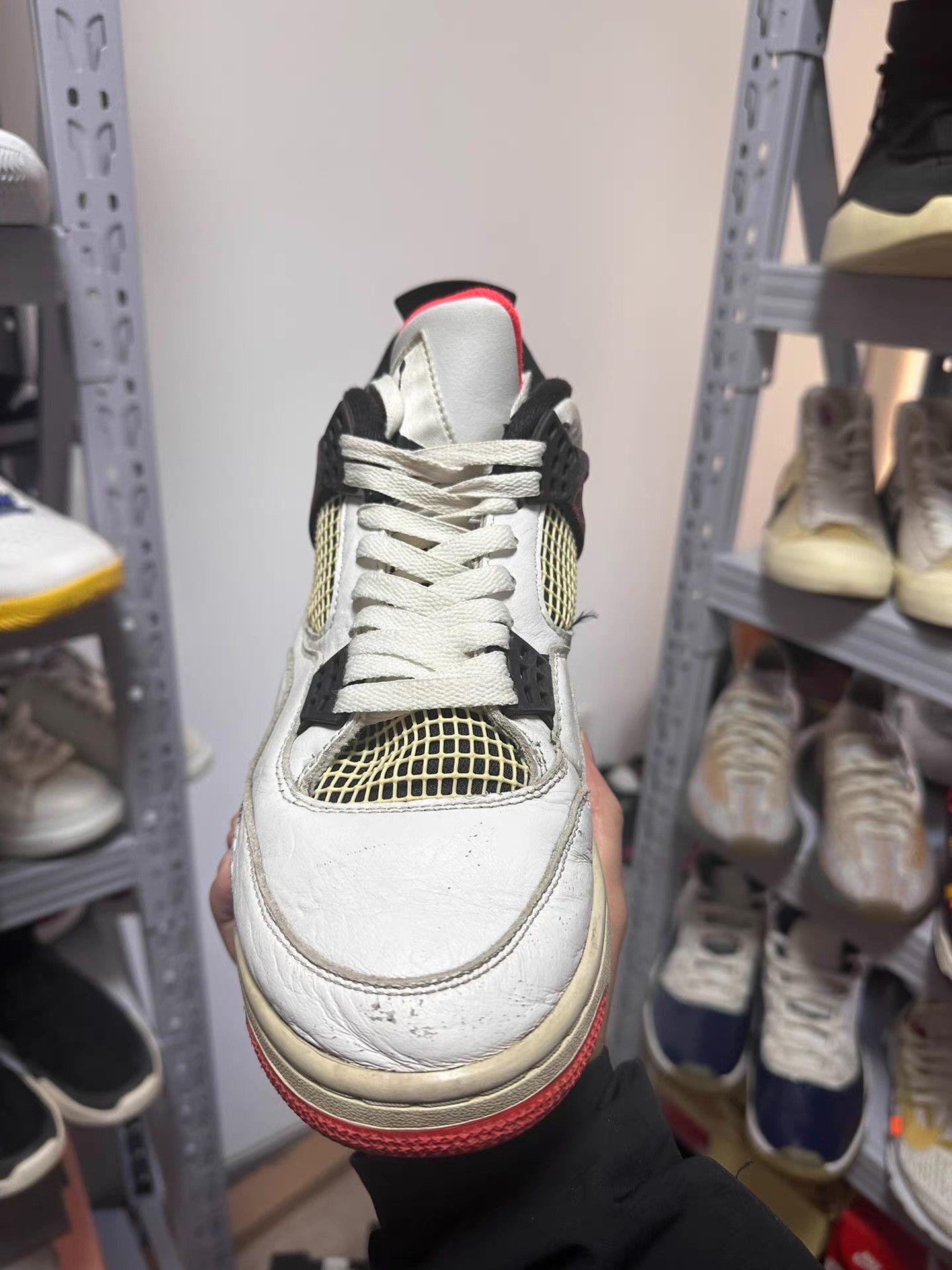 Nike AJ4 Hot Lava Ｑ20 Size US 10 / EU 43 - 2 Thumbnail