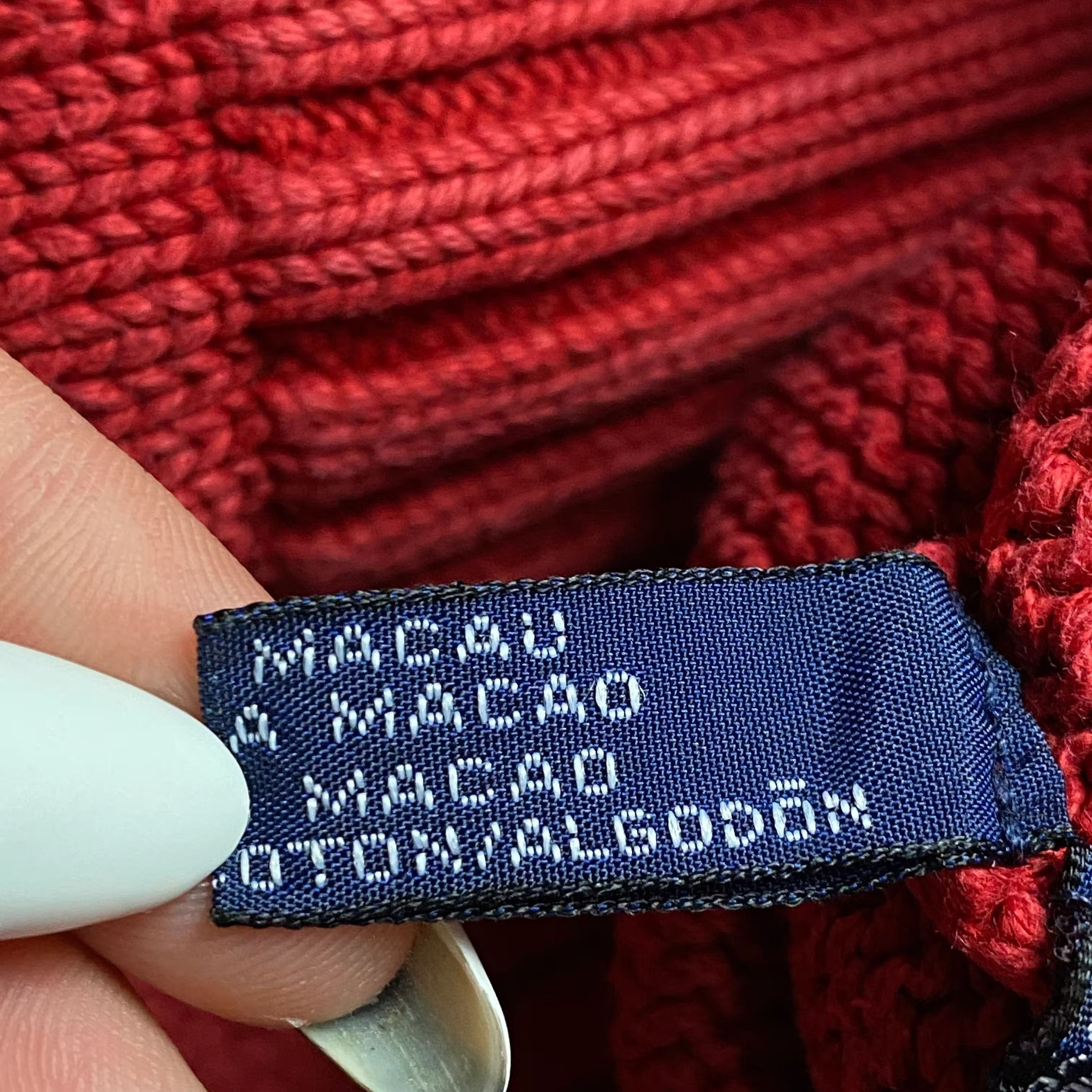 Tommy Hilfiger × Vintage Mens Sweater Tommy Hilfiger Vintage Size M Red Size US M / EU 48-50 / 2 - 6 Thumbnail