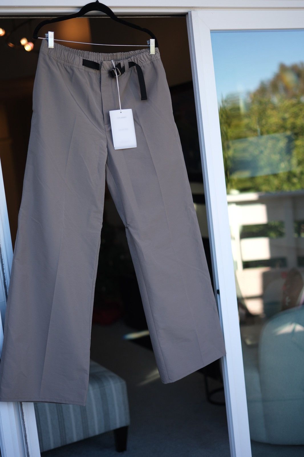 Our Legacy Our Legacy Taupe Grace Nylon Wander Trousers- New With Tags Size US 32 / EU 48 - 4 Thumbnail