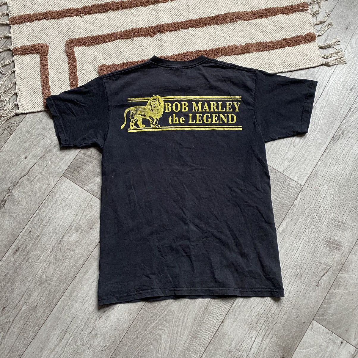 Band Tees VINTAGE BOB MARLEY LION JAMICA FADED T SHIRT Size US M / EU 48-50 / 2 - 2 Thumbnail