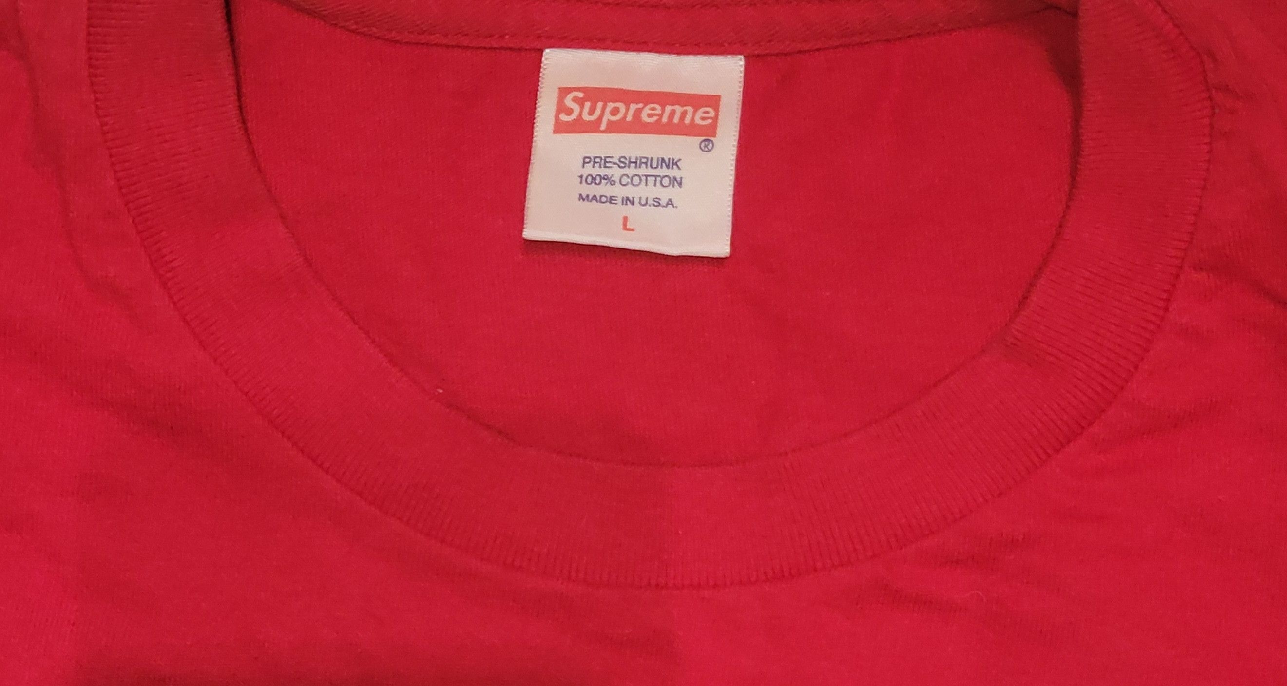 Supreme Supreme x Toshio Maeda Red "Touch" T Shirt Size US L / EU 52-54 / 3 - 6 Thumbnail