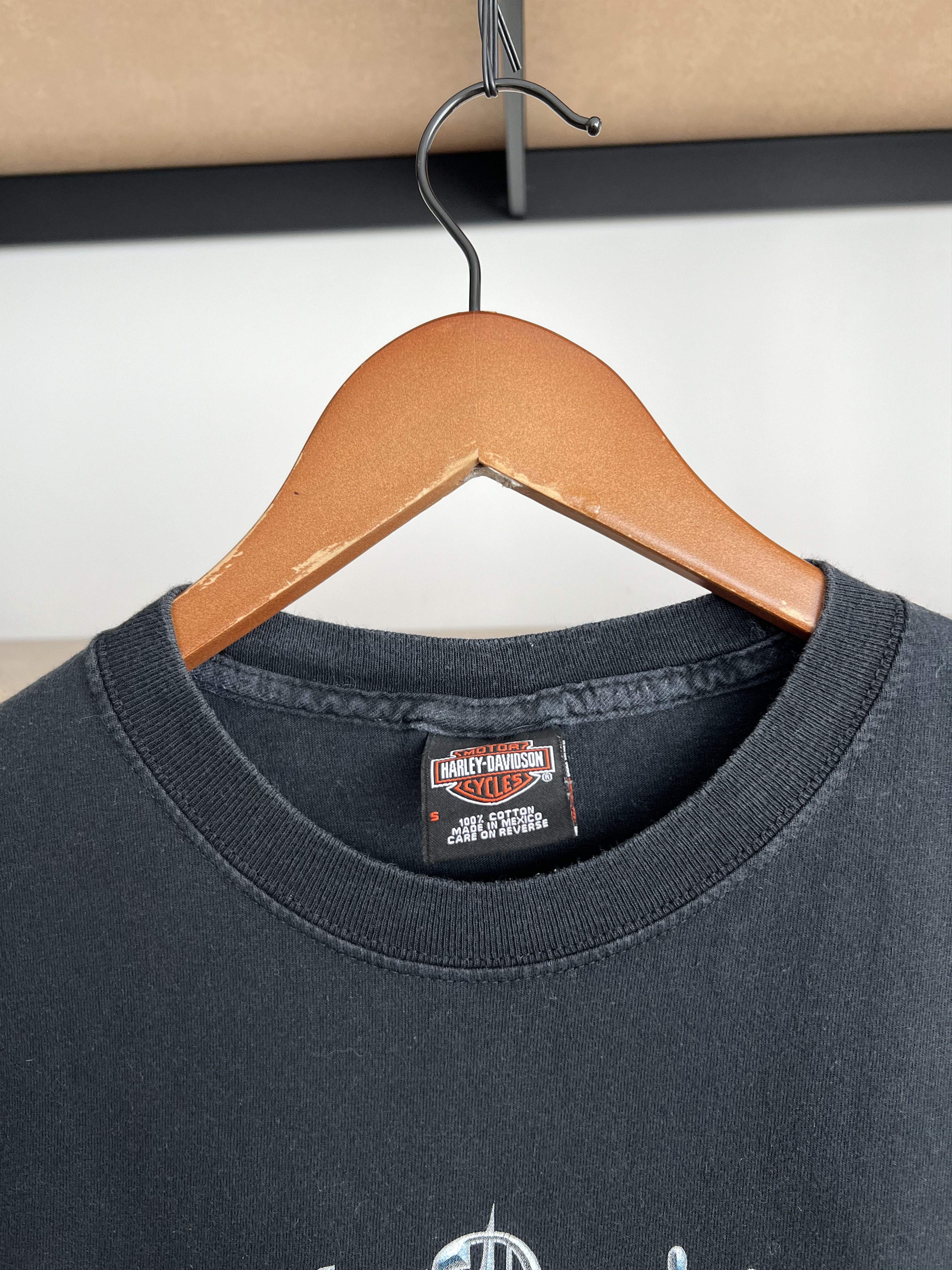 Harley Davidson Vintage 2006 Harley Davidson Motorcycle England Fire T-shirt Size US S / EU 44-46 / 1 - 11 Thumbnail