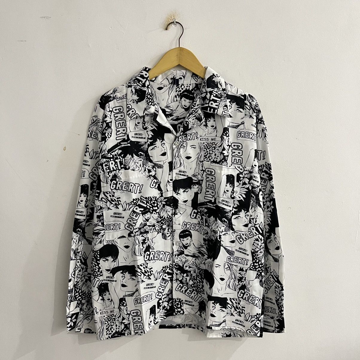 Hysteric Glamour Equator Principle Pop Manga Comic Shirt Size US M / EU 48-50 / 2 - 1 Thumbnail