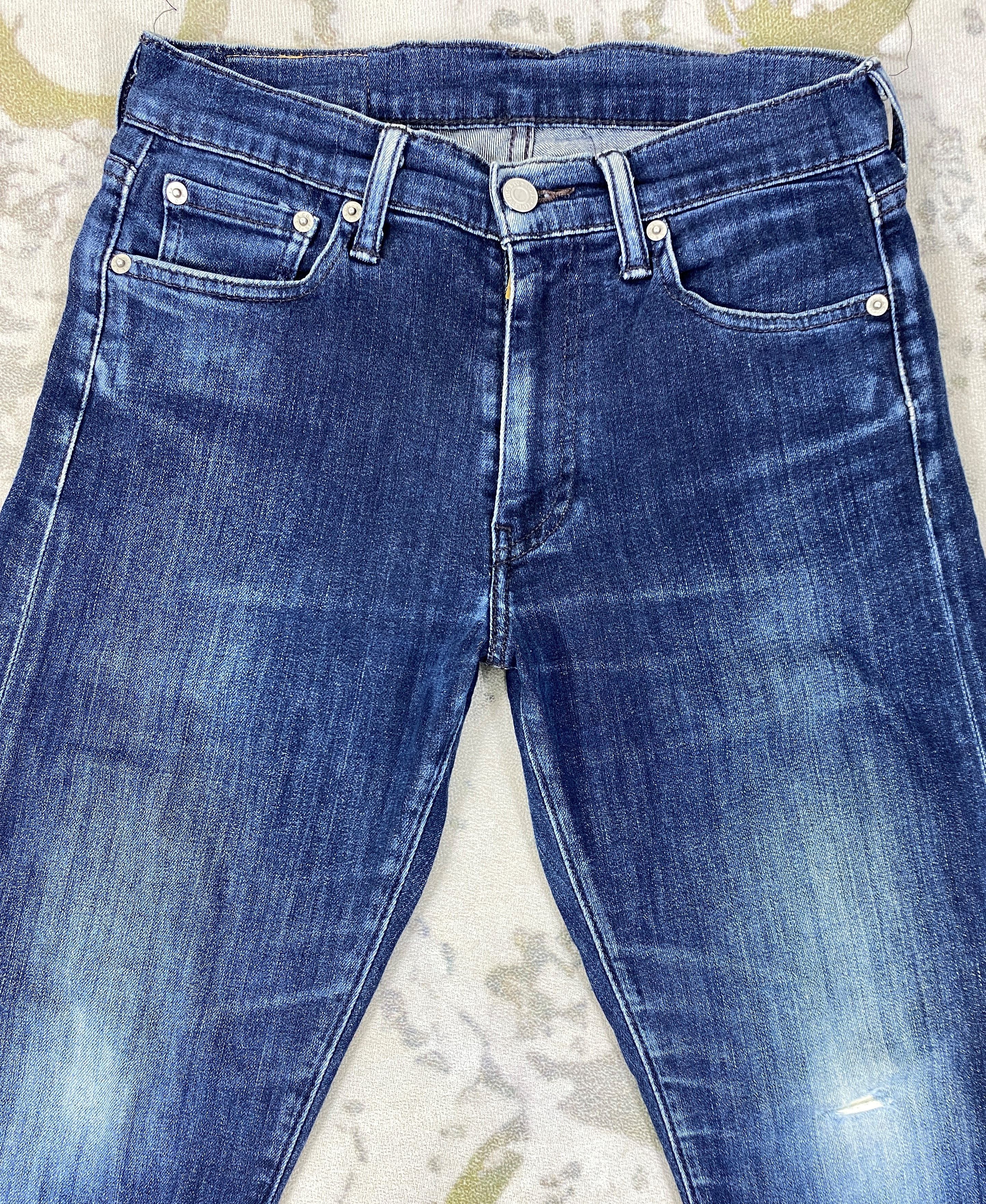 Levi's Dark Blue Vintage Levi's 513 Jeans 28x26.5 Denim -JN945 Size US 28 / EU 44 - 3 Thumbnail