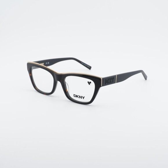 DKNY DKNY DK5063 237 Eyeglasses - Dark Havana 54mm Square Frame Size ONE SIZE - 8 Thumbnail