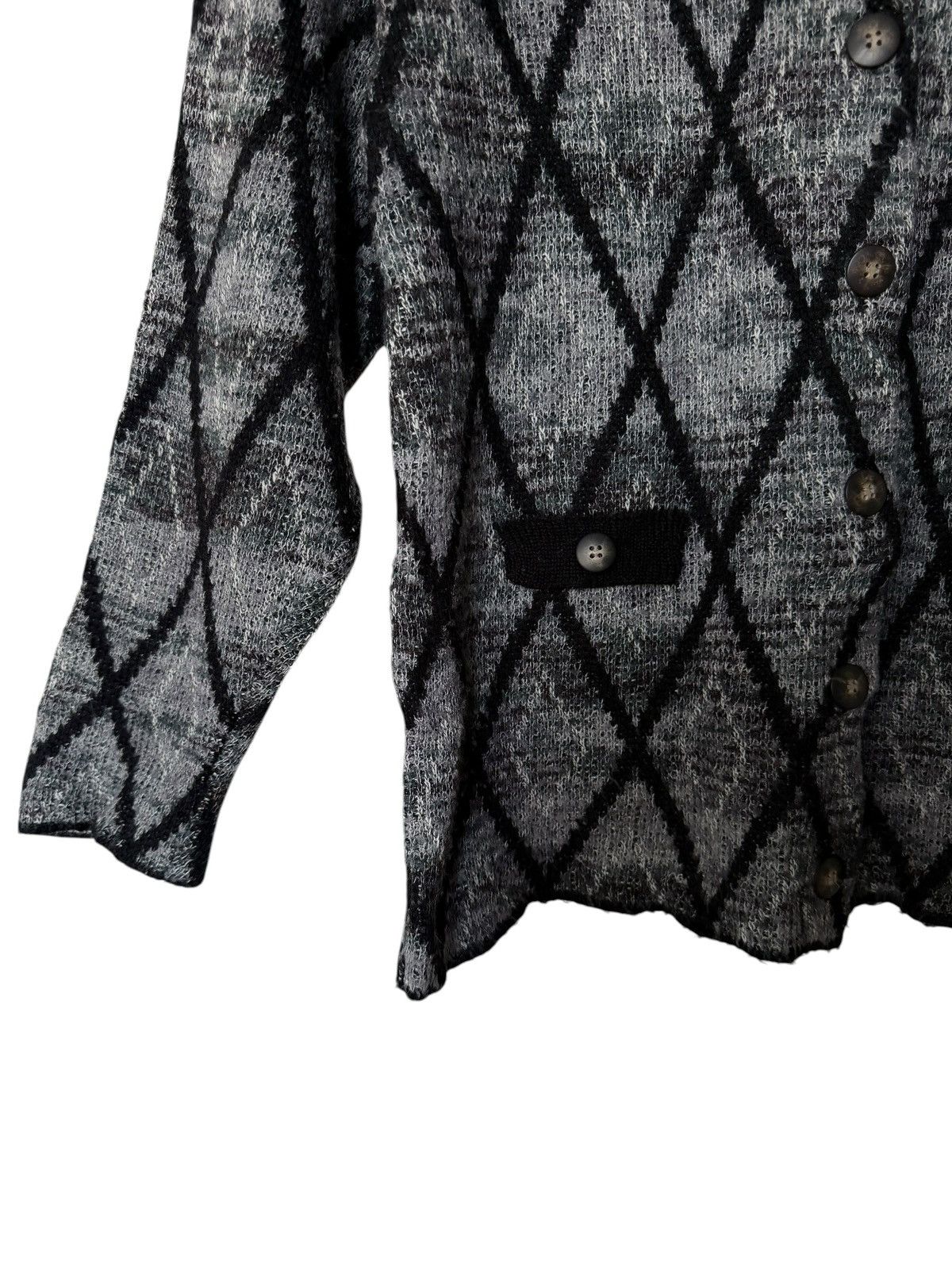 Aran Isles Knitwear Vintage Plaisir Pattern Button Ups Knitwear Sweater Size M / US 6-8 / IT 42-44 - 3 Thumbnail
