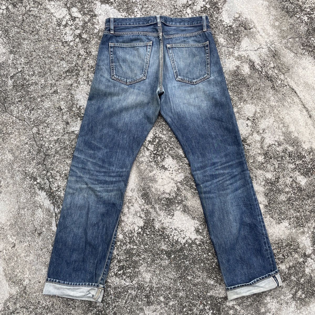 Japanese Brand Vintage Japanese Brand Distressed Selvedge Denim Size US 34 / EU 50 - 6 Thumbnail