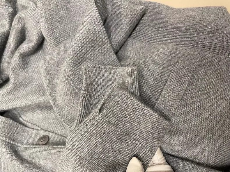 Loro Piana Loro Piana Gray Cashmere Cardigan- Size US M / EU 48-50 / 2 - 6 Thumbnail