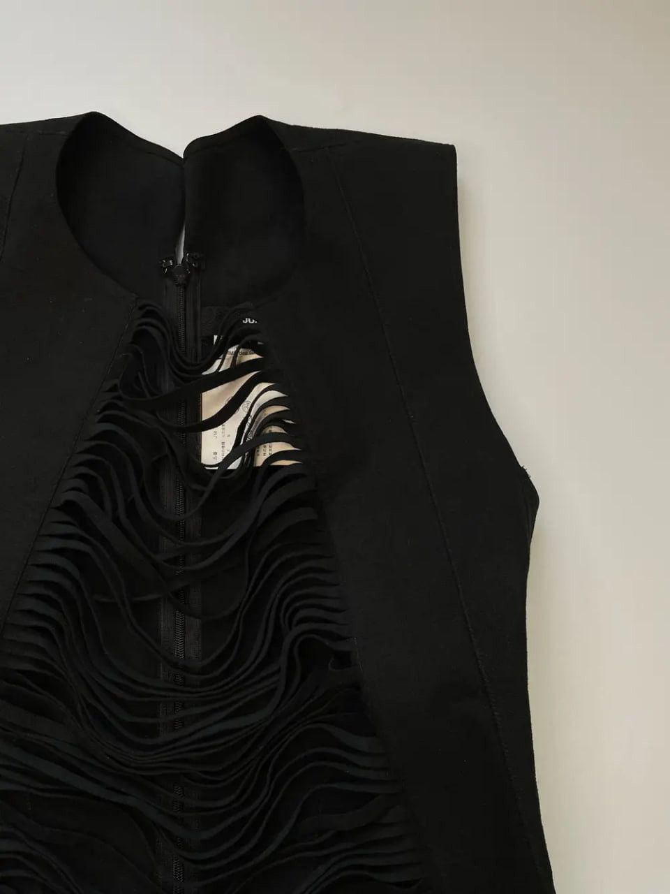 Comme des Garcons × Junya Watanabe Junya Watanabe Suedette Top SS14 Size S / US 4 / IT 40 - 3 Thumbnail