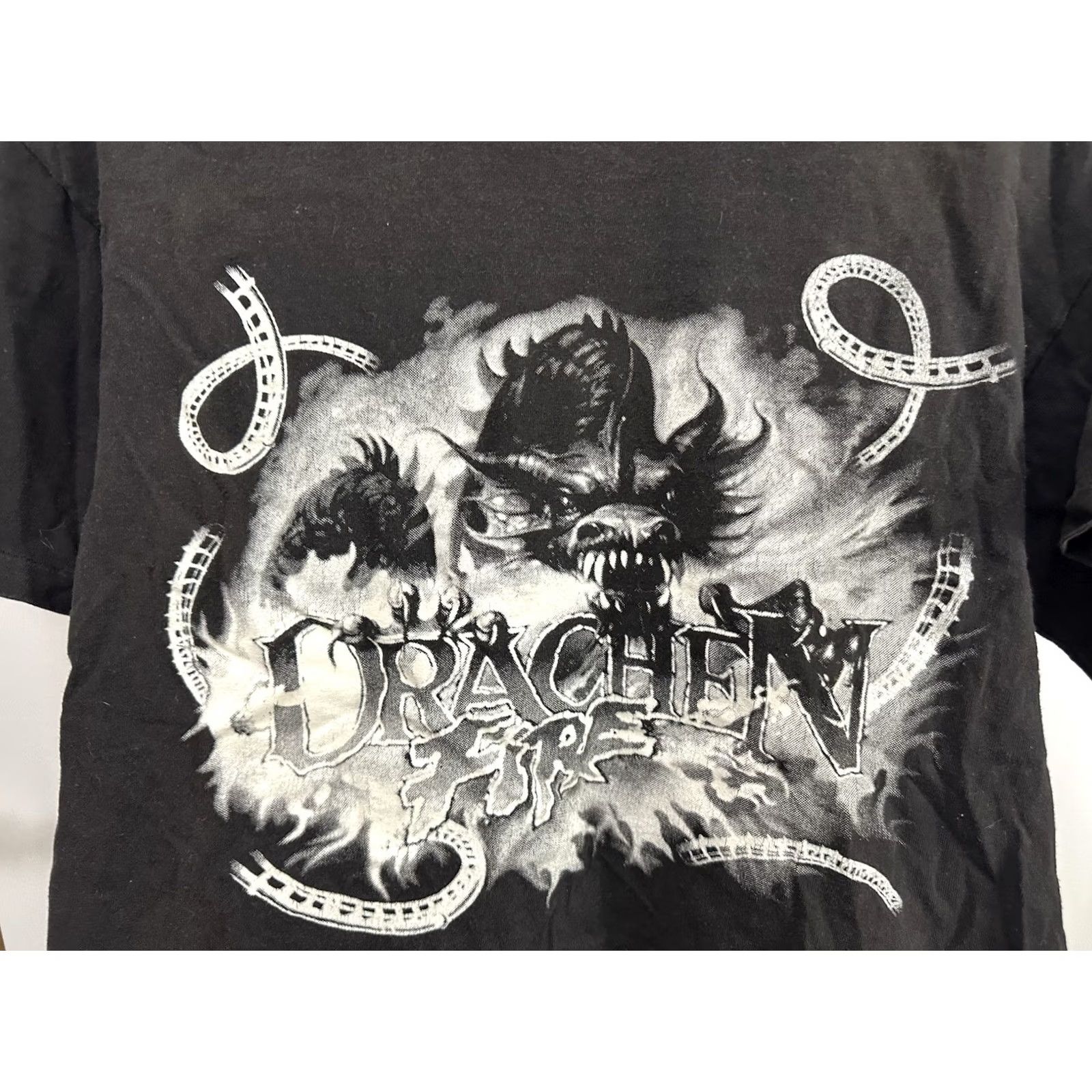 Vintage VINTAGE Busch Gardens Drachen Fire Roller Coaster T-Shirt M Size US M / EU 48-50 / 2 - 3 Thumbnail