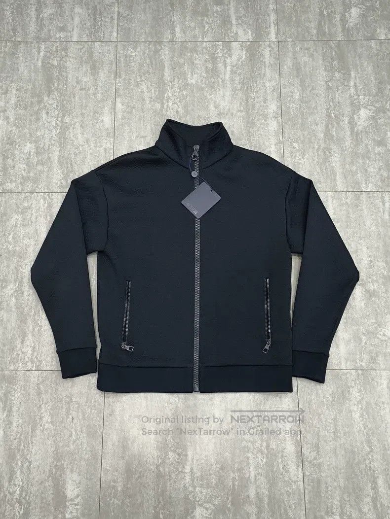 Louis Vuitton Louis Vuitton Dark Embossed Floral Zipper Jacket Size US XS / EU 42 / 0 - 1 Thumbnail
