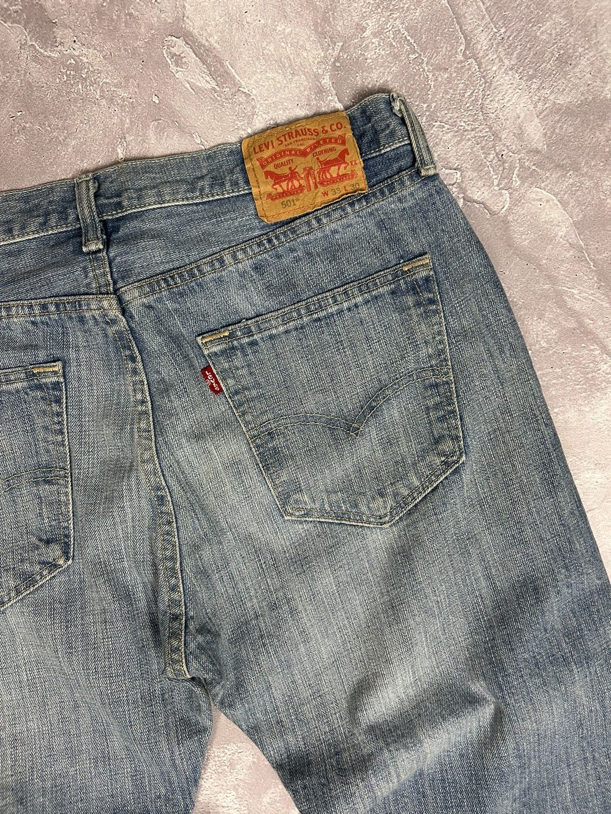 Levi's × Levi's Vintage Clothing × Vintage y2k Levis 501 Red Tab Jeans Vintage sz 32x32 90s RARE Size US 32 / EU 48 - 11 Thumbnail
