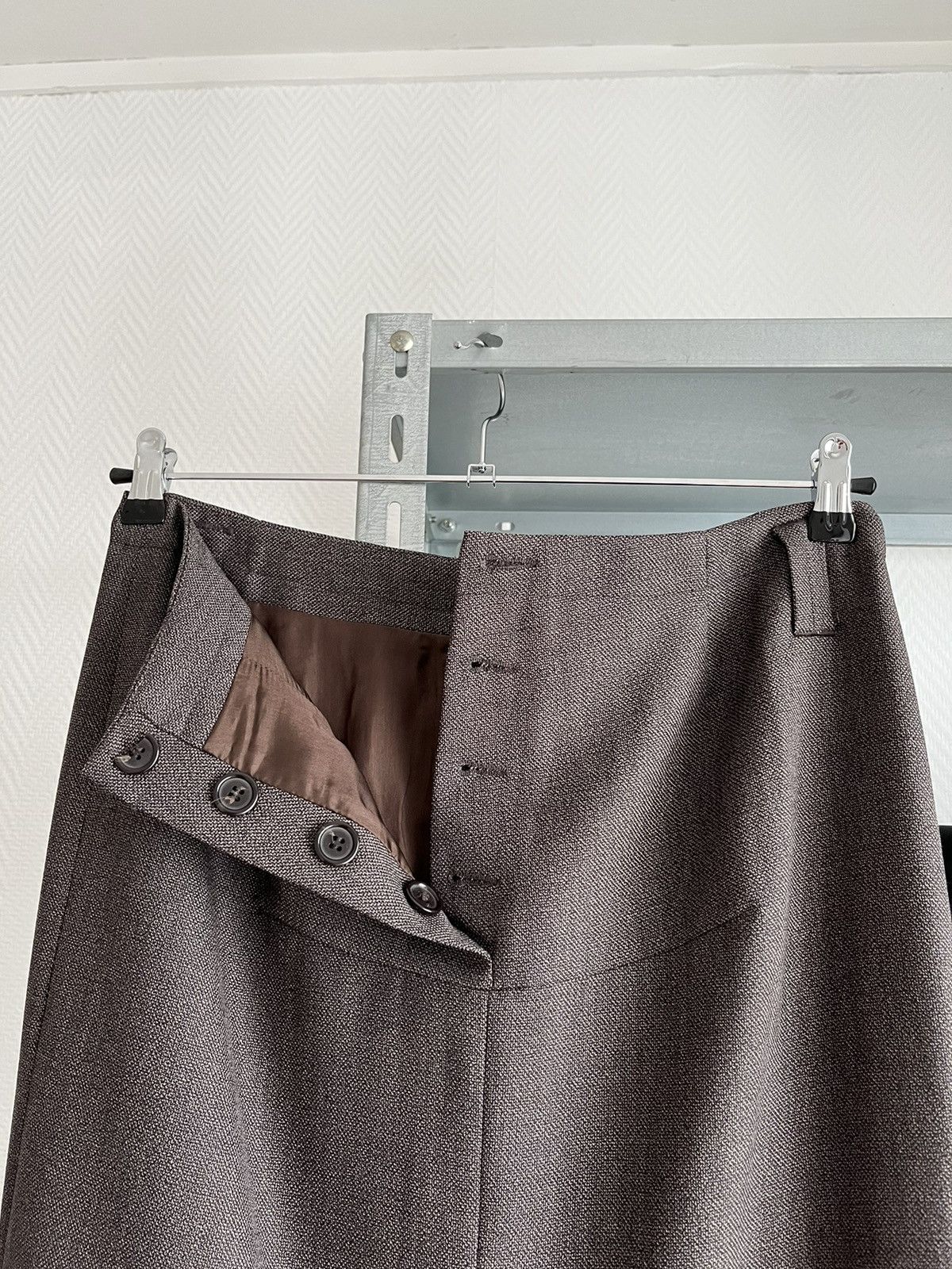 Maison Margiela AW1994 Wool Maxi Skirt Size 30" / US 8 / IT 44 - 5 Thumbnail