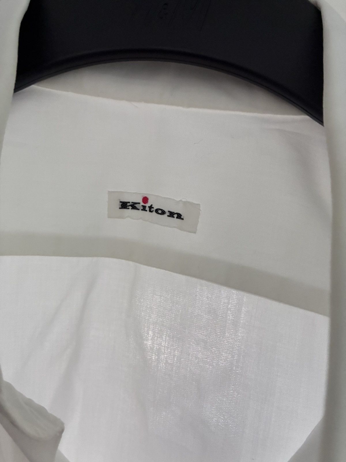 Kiton Kiton white cotton shirt size 42 16.5 Size US L / EU 52-54 / 3 - 2 Thumbnail
