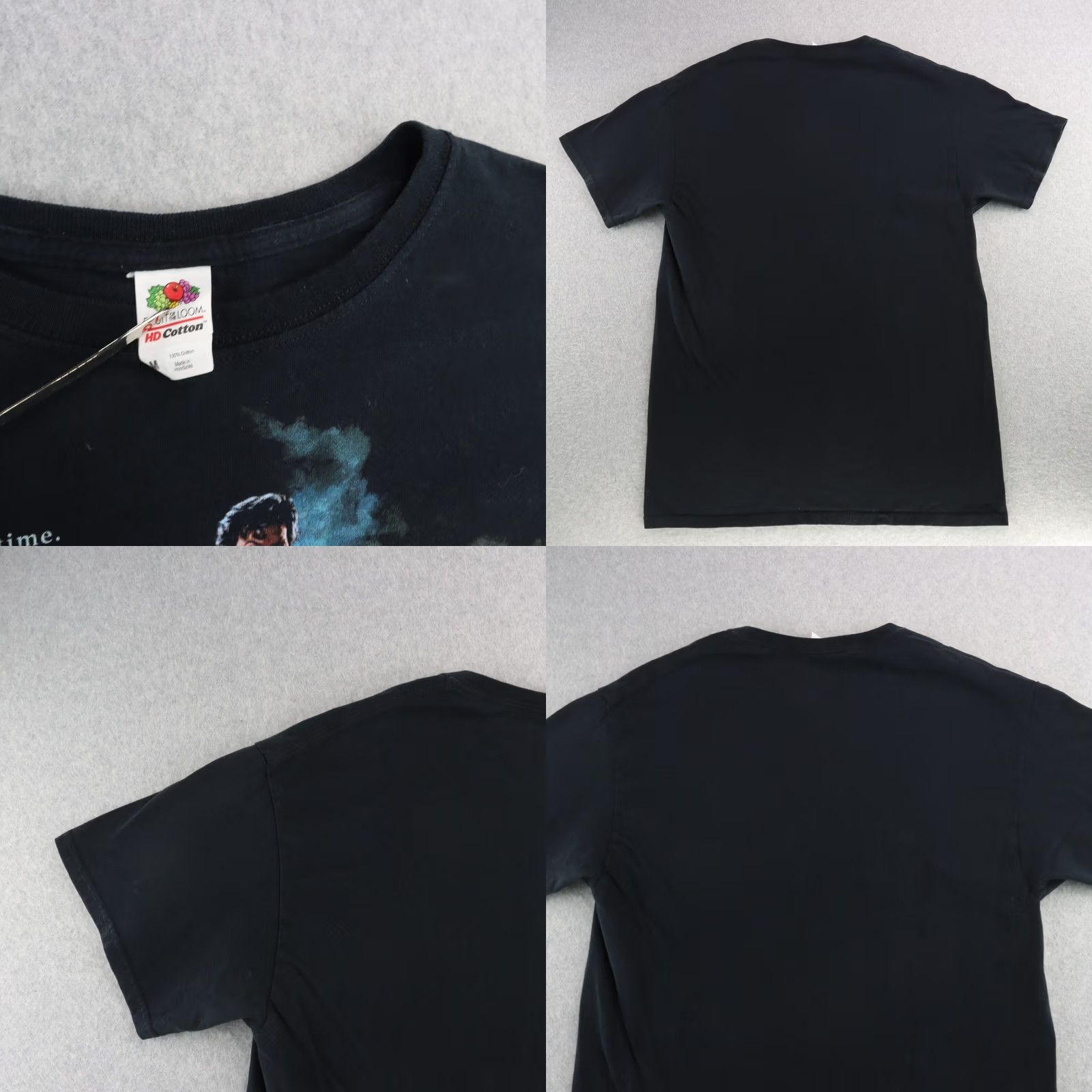 Fruit Of The Loom Army Of Darkness Ash Tshirt Adult Medium Black Crew Neck Size US M / EU 48-50 / 2 - 8 Thumbnail