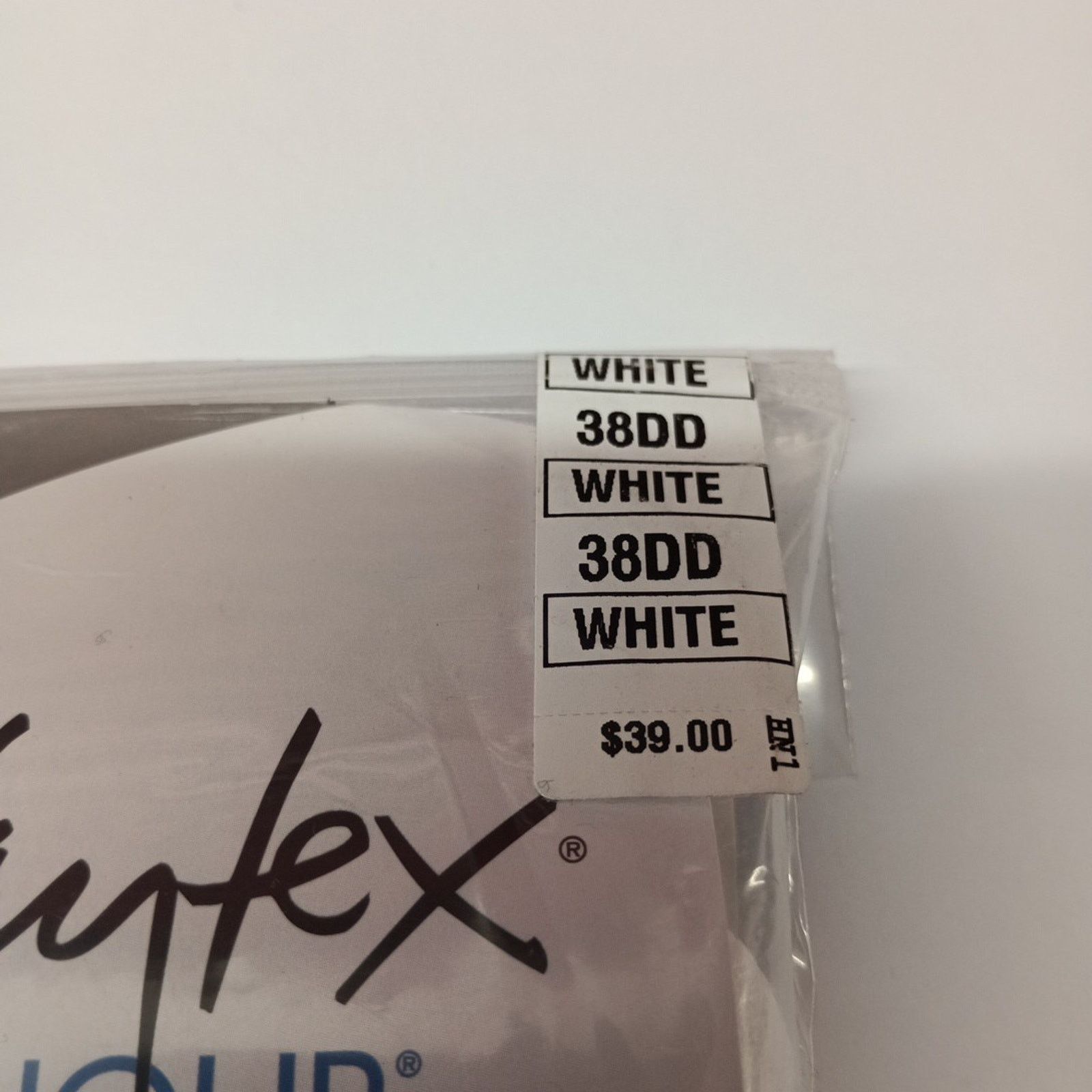 Other Playtex Wirefree Bra Women's Size 38DD White Side Smoothing Size ONE SIZE - 2 Thumbnail