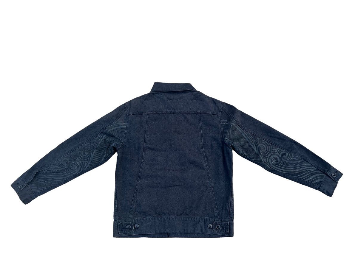 The Viridi-anne 90s Peacemaker Japan Ethnic Tribe Faded Black Trucker Jacket Size US L / EU 52-54 / 3 - 2 Thumbnail