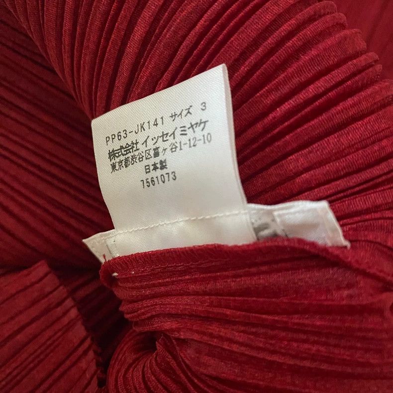 Issey Miyake Issey Miyake size:3 Retro red dragon and phoenix buckle pl Size L / US 10 / IT 46 - 4 Thumbnail