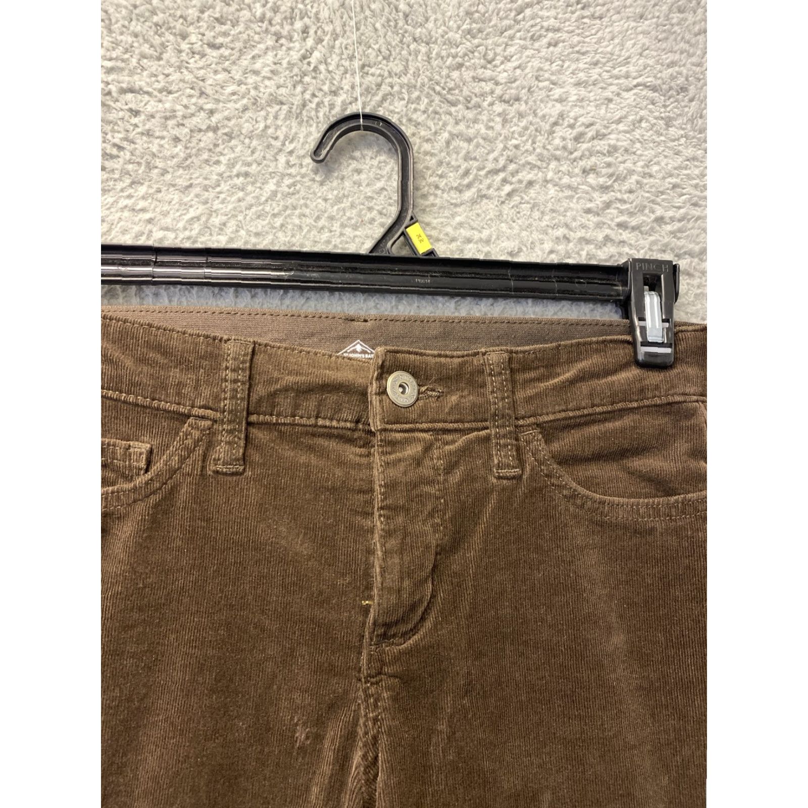Velvet St John’s Womens Jeans Velvet Corduroy Mid Rise Casual Size 4P NWOT/116-11 Brown Distressed No 5-Pocket Slim Size 27" / US 4 / IT 40 - 2 Thumbnail
