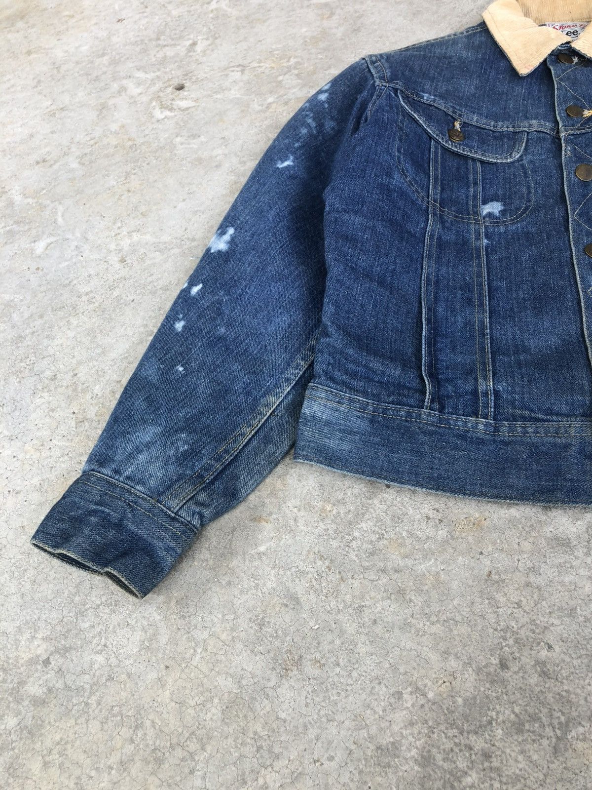 Lee Vintage 70’s Lee Storm Rider Blanked Lined Denim Jacket Size US S / EU 44-46 / 1 - 15 Thumbnail