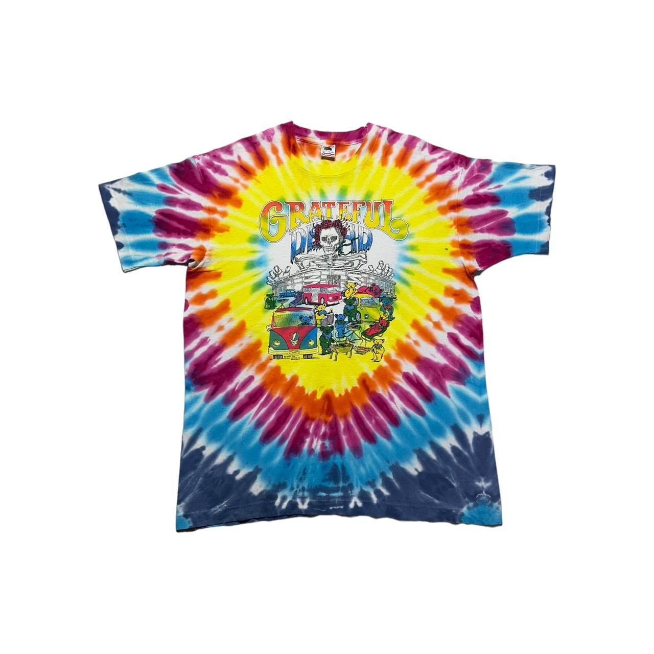 Fruit Of The Loom × Grateful Dead × Vintage Vintage Grateful Dead Rose Bowl T-Shirt Size US XL / EU 56 / 4 - 1 Thumbnail