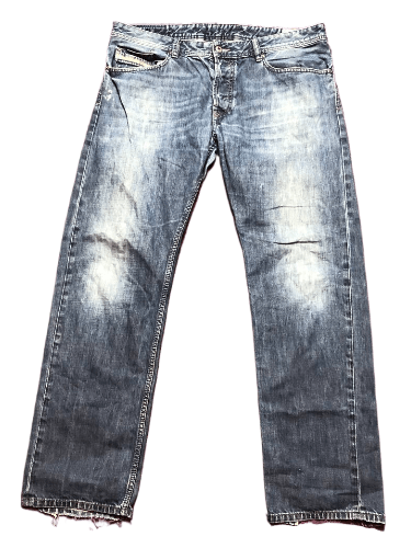 Diesel Diesel WAYKEE Regular Straight Fit Denim Jeans Size 36 Size US 36 / EU 52 - 1 Thumbnail
