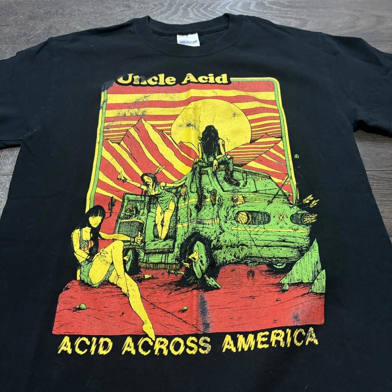 Gildan vintage uncle acid acid across America tour t shirt 2014 S Size US S / EU 44-46 / 1 - 2 Thumbnail