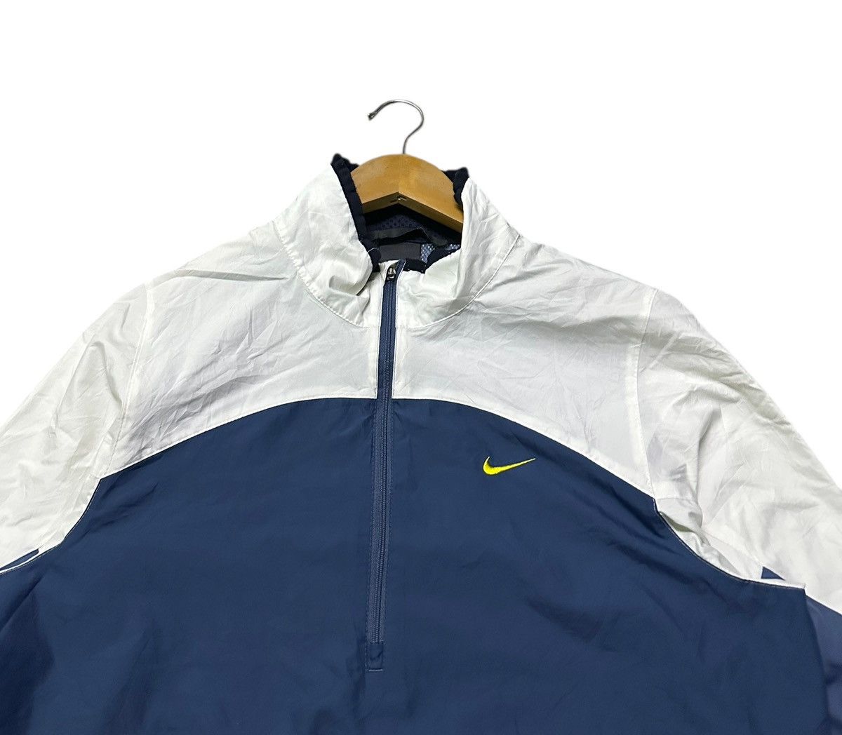 Nike Nike half zipper windbreaker jacket Size US M / EU 48-50 / 2 - 2 Thumbnail