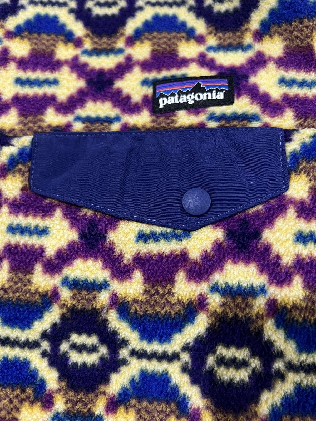 Patagonia OG Patagonia Synchilla Retro X Kaleidoscope Fleece Sweater Size US M / EU 48-50 / 2 - 5 Thumbnail