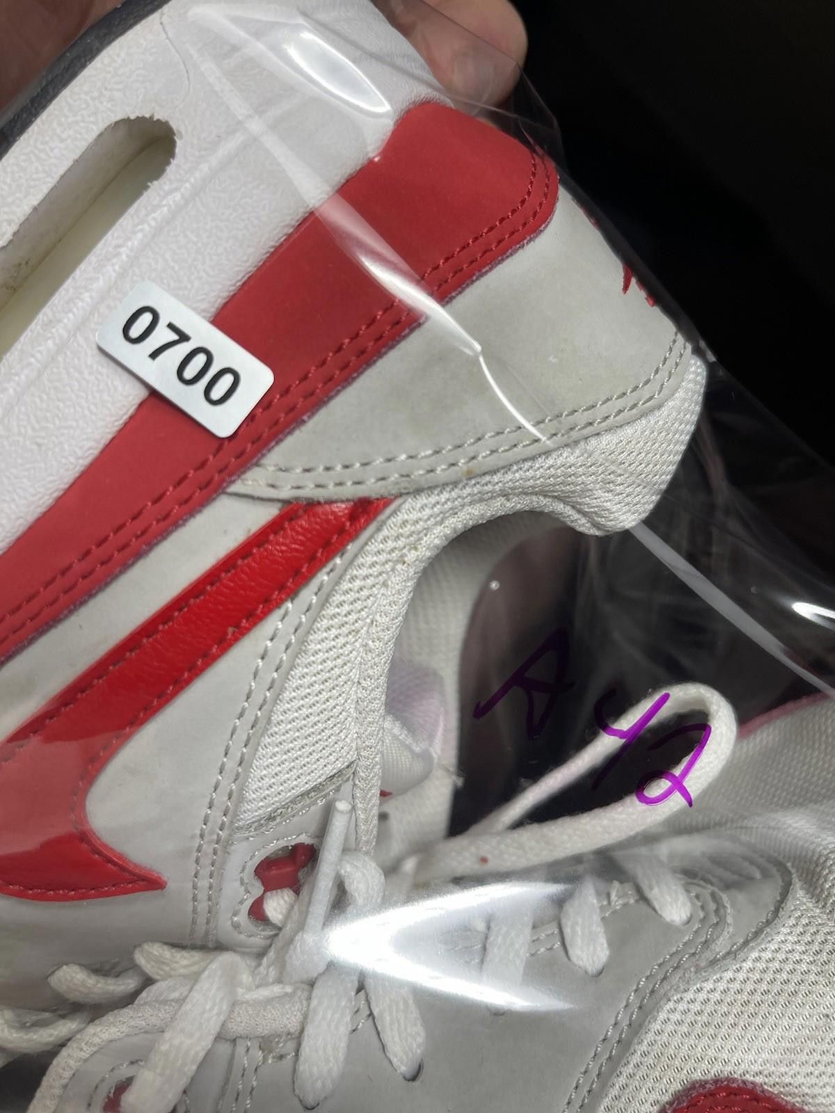 Nike Nike Air Max 1 Shoes Kids Size 6.5Y OG Red Sneakers Size US 6.5 / EU 39-40 - 11 Thumbnail