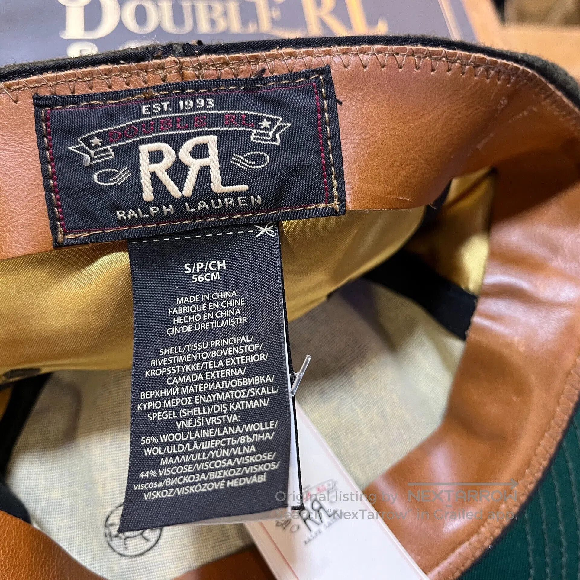 RRL Ralph Lauren RRL Double RL Ralph Lauren Hat. Size ONE SIZE - 5 Thumbnail