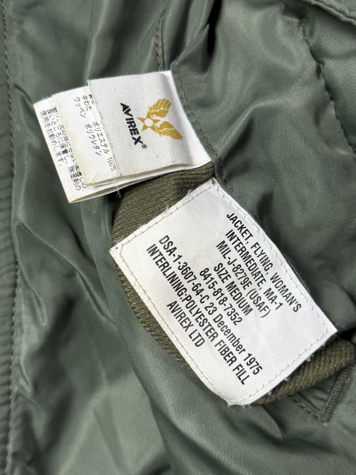 Avirex AVIREX USA REVERSIBLE BOMBER JACKET Size M / US 6-8 / IT 42-44 - 11 Thumbnail