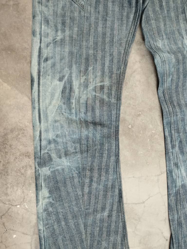 Tornado Mart Flare Jeans Made In Japan Rupert Edge Lightning Wash Jeans Size US 29 - 7 Thumbnail