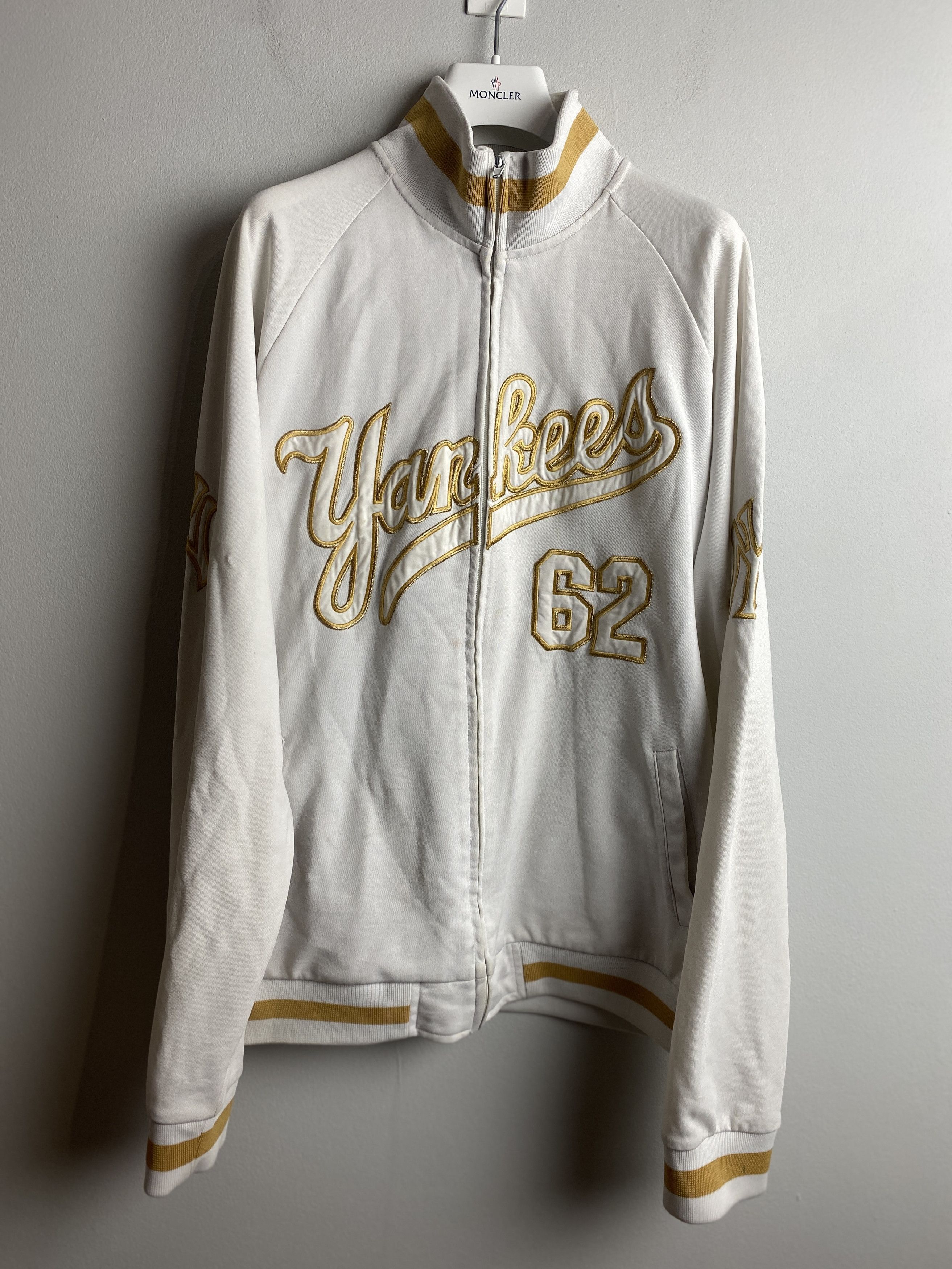 Majestic × New York Yankees Majestic New York Yankees 62 zip-up sweatshirt y2k 00s Size US XL / EU 56 / 4 - 1 Thumbnail