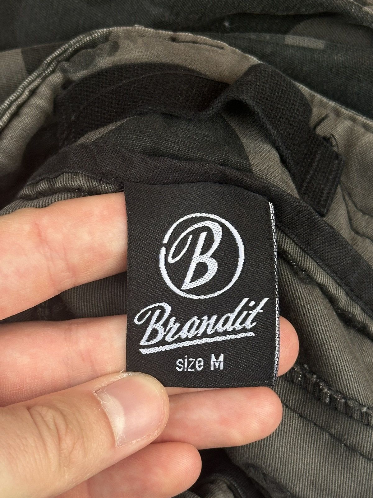 Brandit × Japanese Brand × Vintage Vintage Brandit Camo Rave Bondage Pants Belted Y2K Archival Size US 33 - 11 Thumbnail
