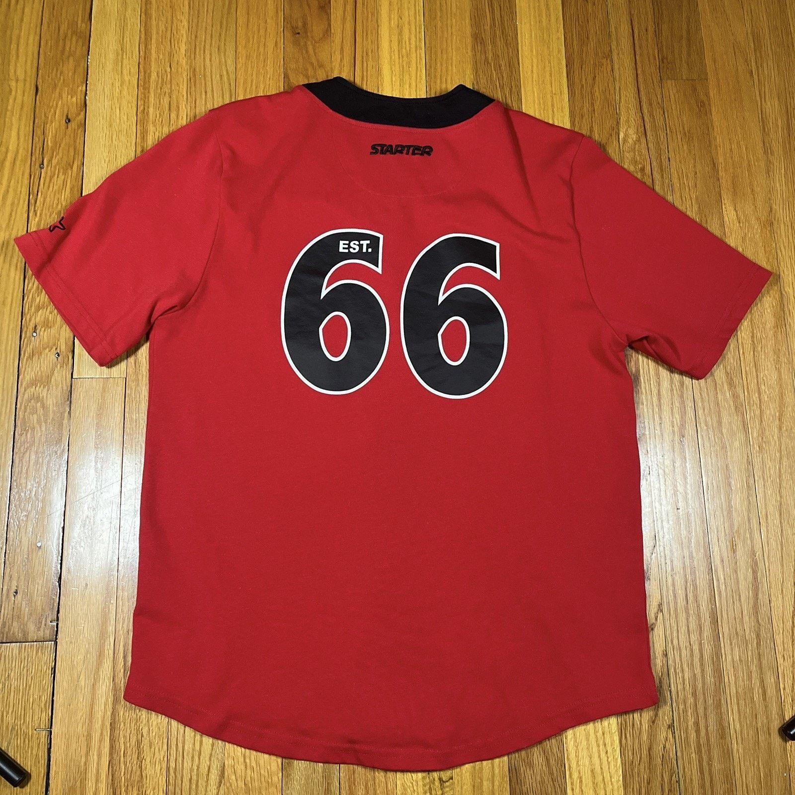 Starter Starter Chicago Bulls Retro Baseball Style Jersey Large 66 Size US L / EU 52-54 / 3 - 2 Thumbnail