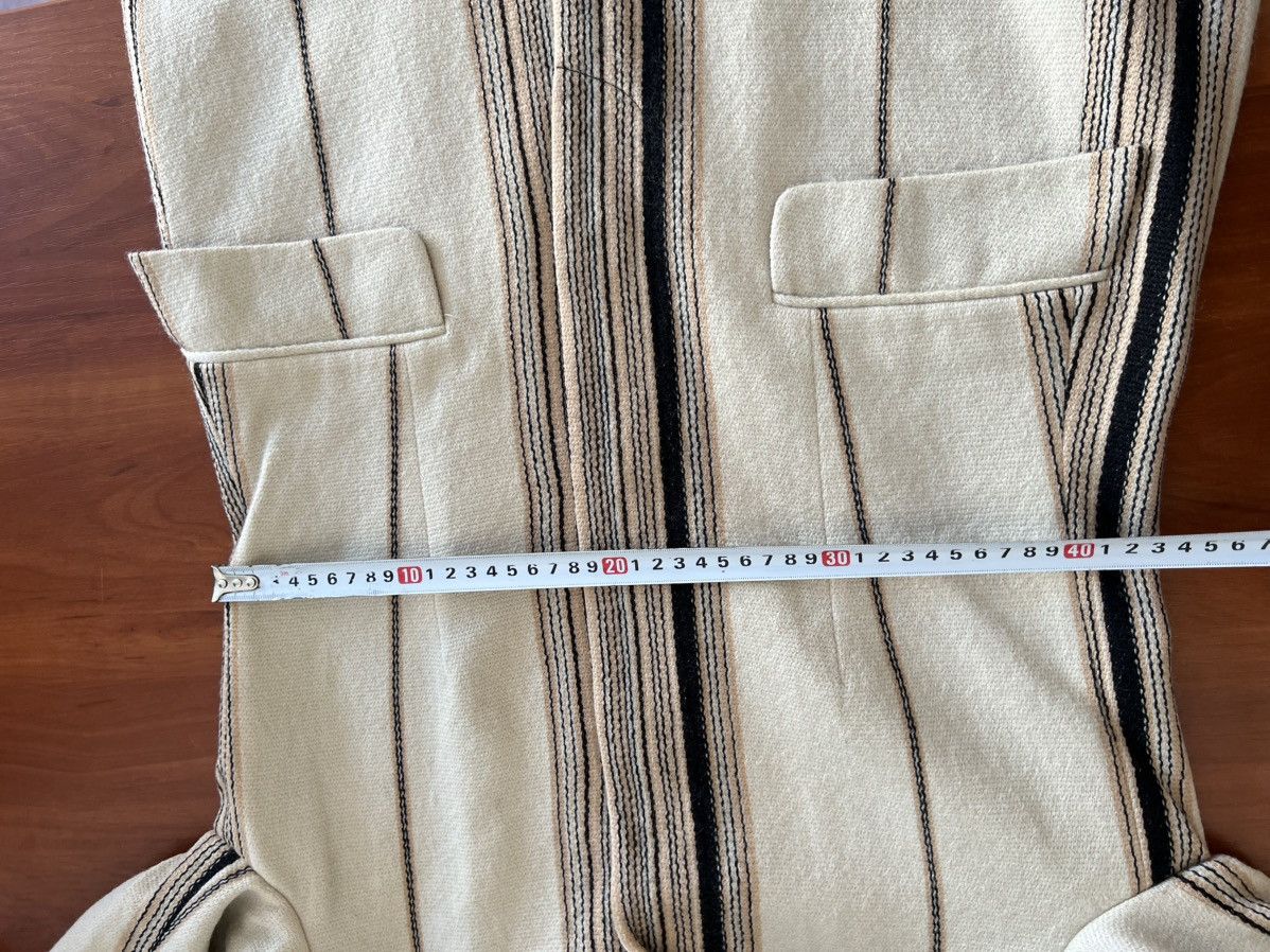 Etro VINTAGE ETRO MILANO WOOL STRIPED WOMEN CLASSIC COAT JACKET42 Size M / US 6-8 / IT 42-44 - 18 Thumbnail