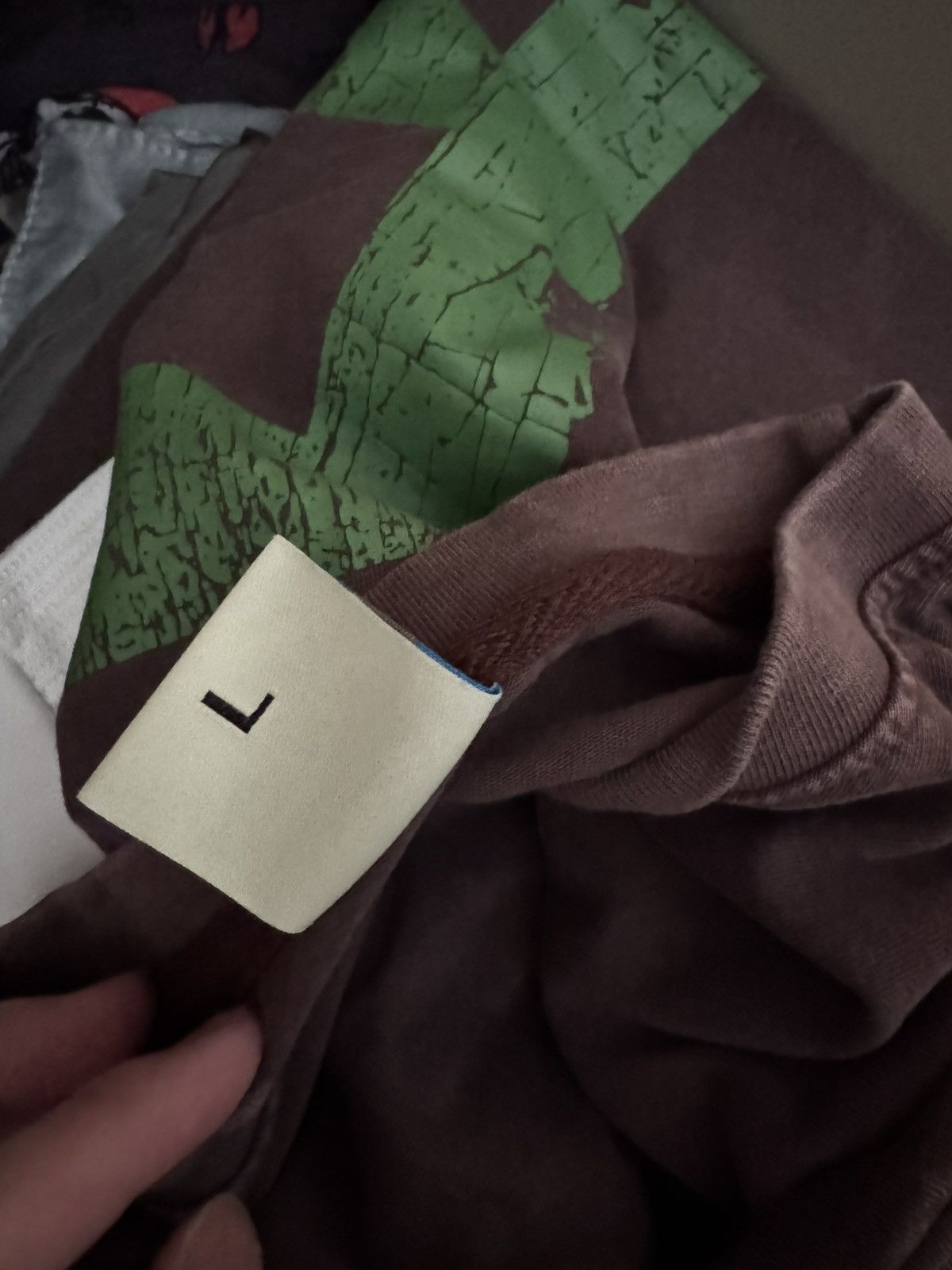 Bravest Studios BROWN NUMBER 8 THERMAL TEE Size US L / EU 52-54 / 3 - 4 Thumbnail