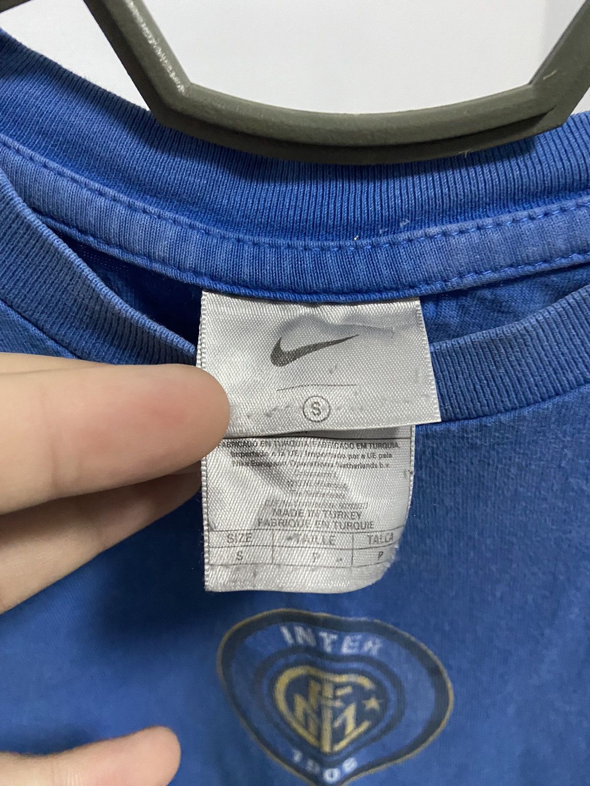 Nike × Vintage Nike internazionale t shirt center logo swoosh football tee Size US S / EU 44-46 / 1 - 6 Thumbnail