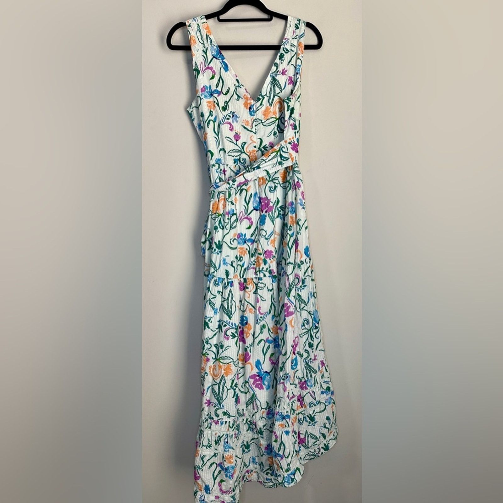 Tanya Taylor Tanya Taylor Size 6 Floral Cotton Neves Dress Sleeveless Size M / US 6-8 / IT 42-44 - 10 Thumbnail