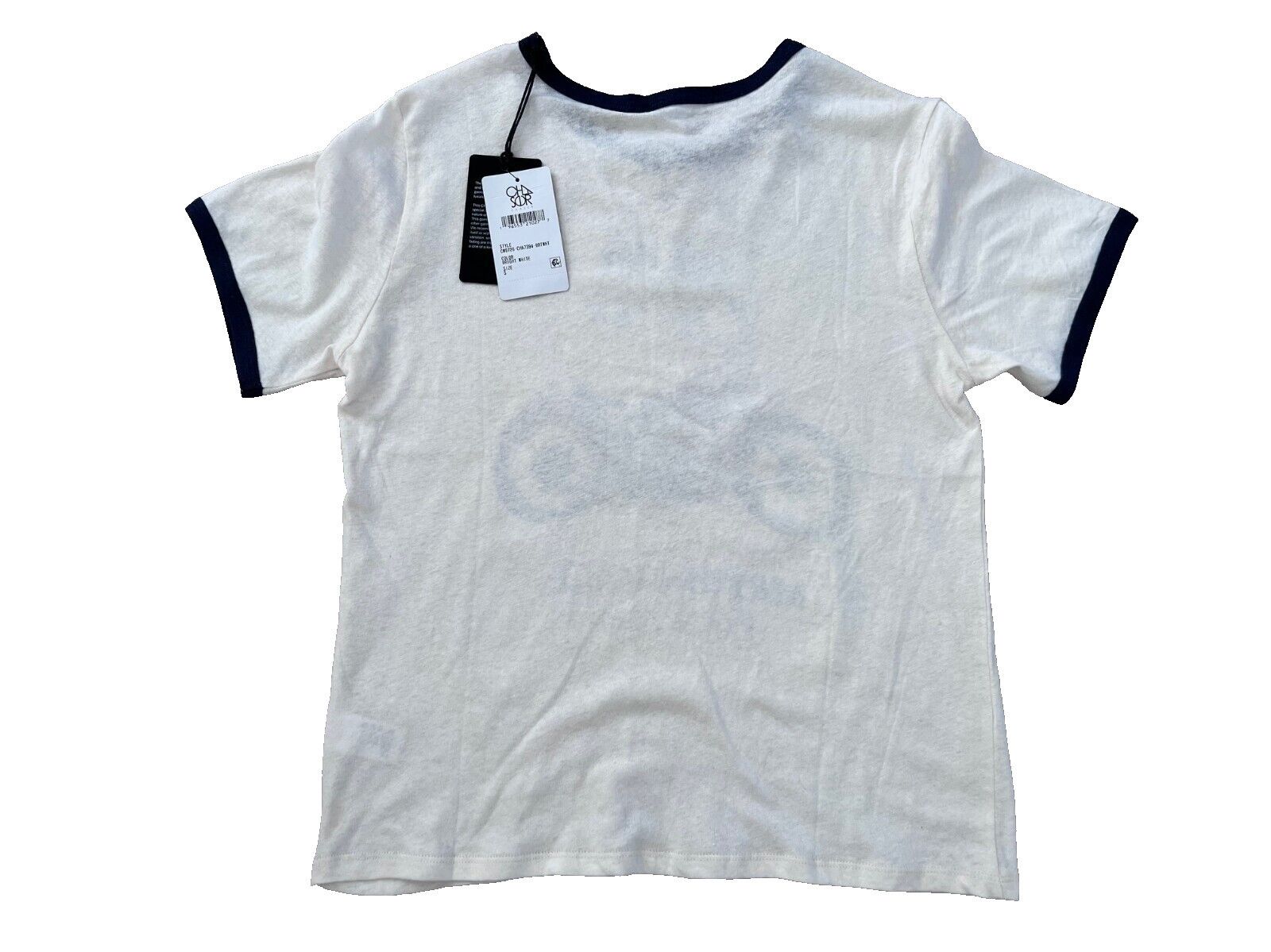 Chaser Brand Chaser Motorcycle Riding Club Tee Bright White ( S ) Size S / US 4 / IT 40 - 3 Thumbnail