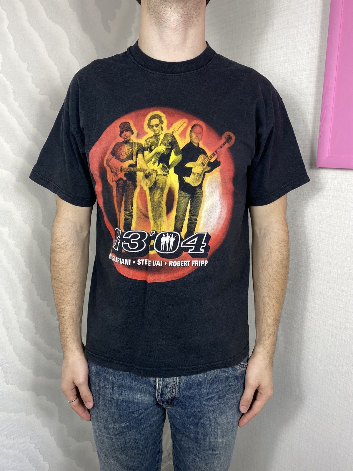 Band Tees × Fruit Of The Loom G3 Joe Satriani 2004 t Shirt Size US M / EU 48-50 / 2 - 4 Thumbnail